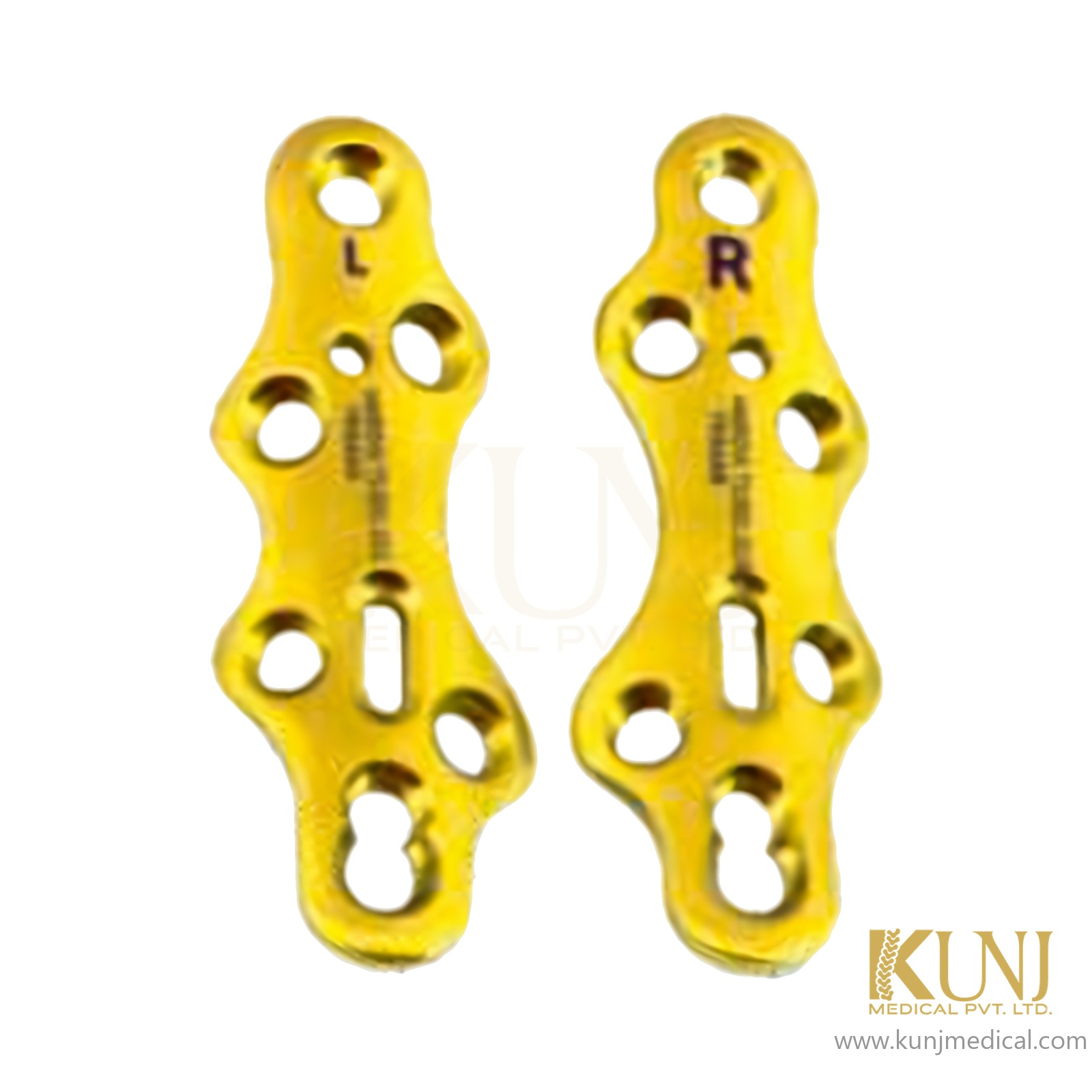 First Mtp Fusion Locking Plates - Material: Steel