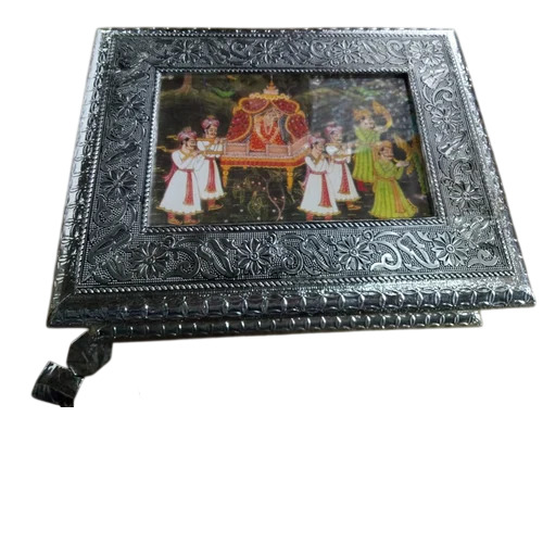 Silver Dry Fruit Box