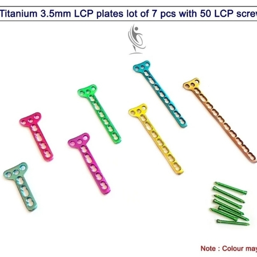 3.5Mm Titanium Lcp Plate Set - Application: Hospital And Clinical Use