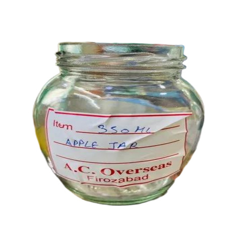 350 Ml Glass Apple Jar