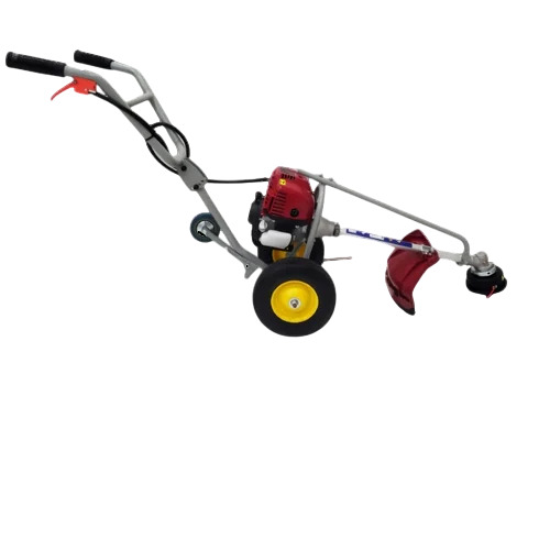 4 Stroke Heavy Duty Petrol Trolly Brush Cutter