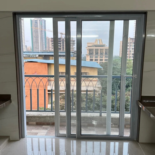 8 Feet Aluminium Sliding Window