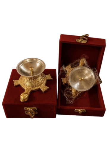 Aluminium Turtle Diya