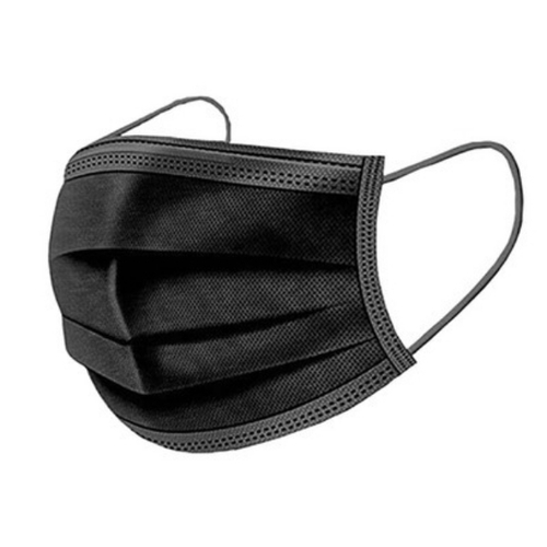 Black Disposable Face Mask