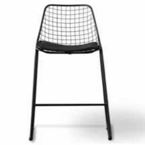 Black Iron Bar Chair