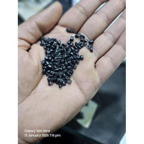Black Reprocessed PP Granules