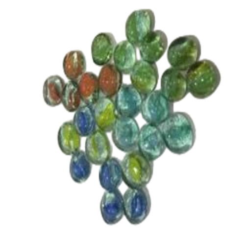 Flower Colourful Glass Pebbles