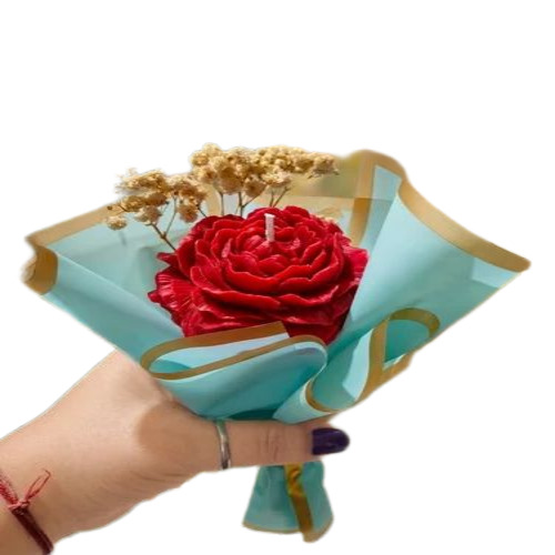 Flower Decorative Wax Candle