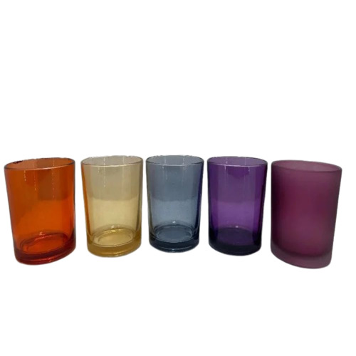 Glass Color Candle Holder