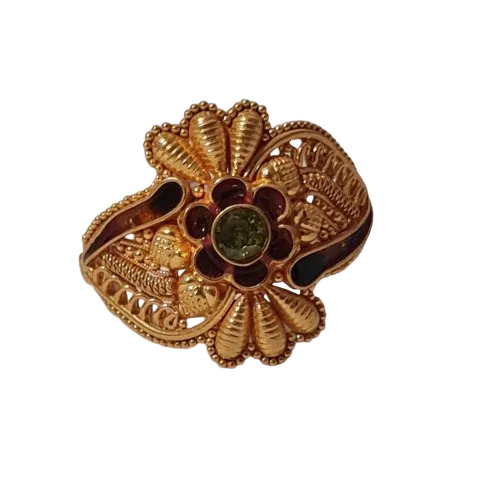 Ladies Gold Jewellery Ring