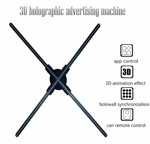 3d Holographic Advertising Fan