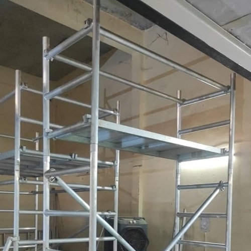 Aluminium cup lock scaffolding