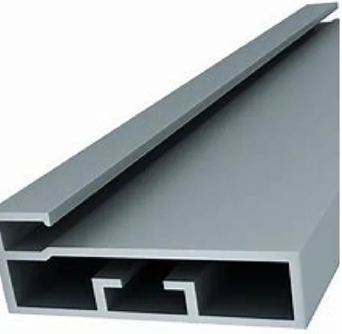 Aluminum Frame Shutter Profile - Color: Silver