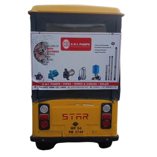 E Rickshaw Advertising Service