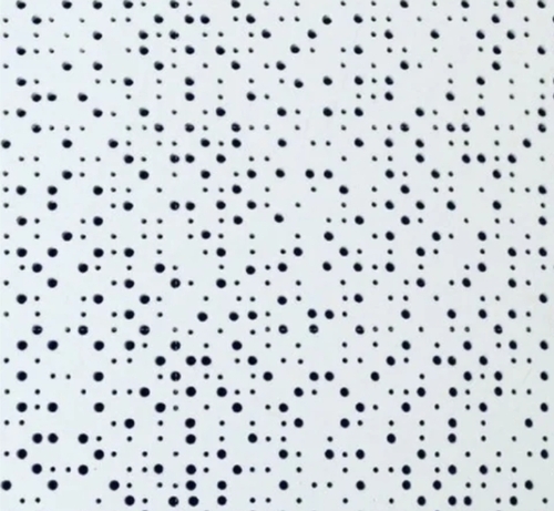 Perforated Gypsum Acoustic Wall Panel