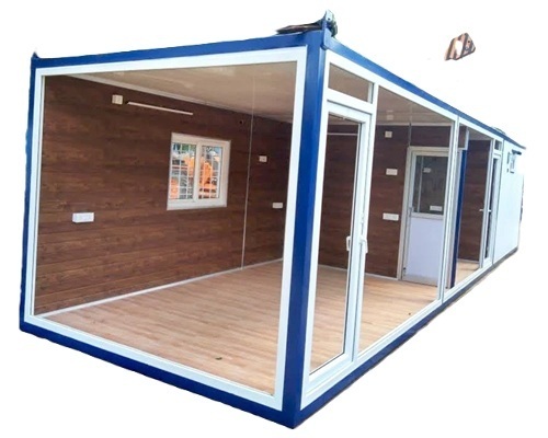 Portable Petrol Pump Office Cabin