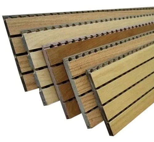 Wooden Grooved Acoustic Panels