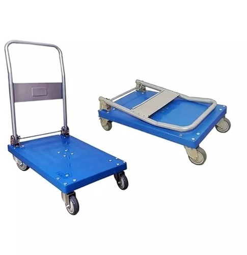 Blue Platform Trolley