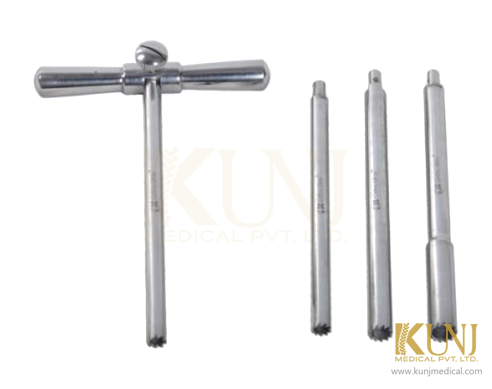 Hollow Mill Set Of 4 For Broken Screw Removal