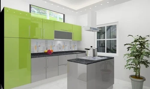Modern Wooden Modular Kitchen