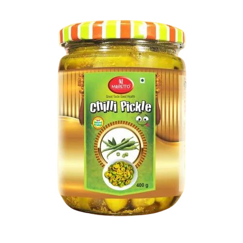Natural Green Chilli Pickle