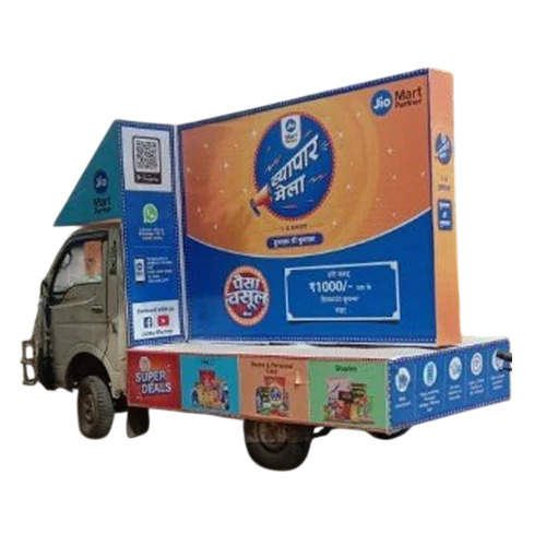 Outdoor Mobile Vans Advertisement Services