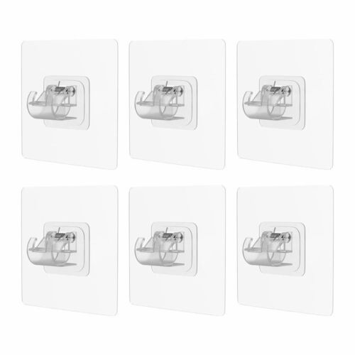 Plastic Square Holder Sticker Wall Hook