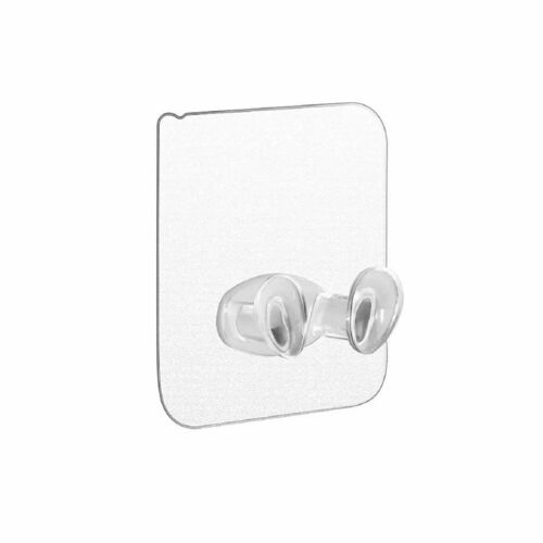 Plastic Transparent Sticker Wall Hook