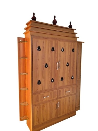 Wooden Upvc Pooja Cupboard