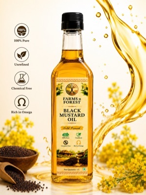 Cold Pressed Black Mustard Oil