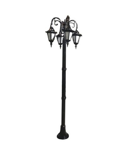 Cylindrical Cast Iron Lamp Post