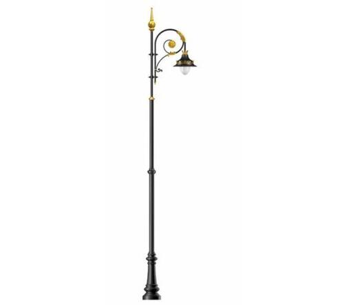 Decorative Garden Lights Poles Single Arm