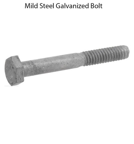 Mild Steel Galvanized Bolt