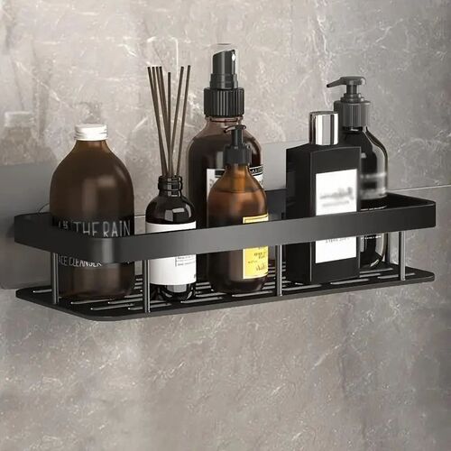 Aluminium Self Adhesive Bathroom Shelf