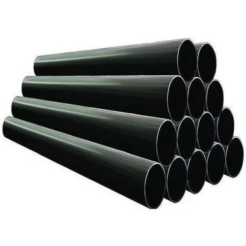 Black Mild Steel Round Pipe