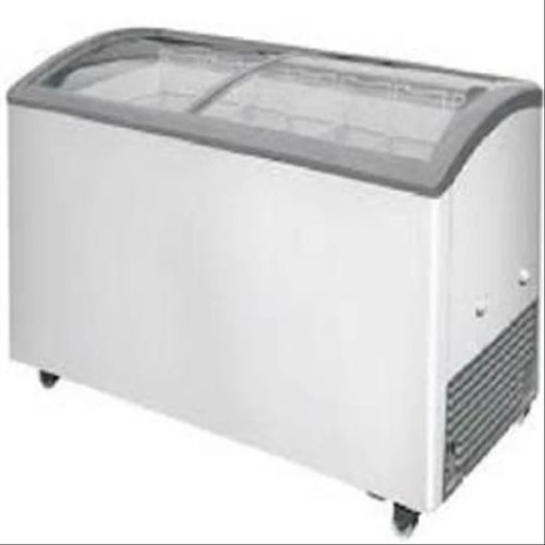 Curved Glass Top Freezer 415 Liter