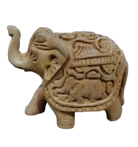 Fine Hand Carved Elephant Statue