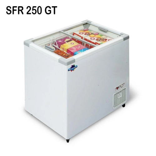 Flat Glass Top Freezer 250 Liters