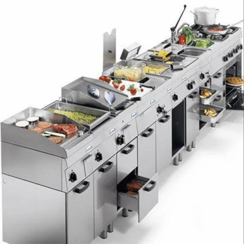 Hot Live Stainless Steel Counter