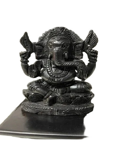 Lord Ganesha In Ebony Wood