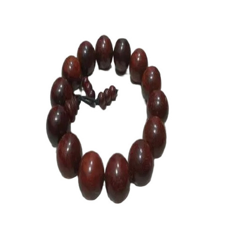 Red Wood Beads Bracelets