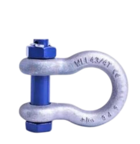 Silver Alloy Steel D Shackle 1.5 Ton