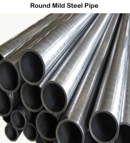 Silver Ms Round Pipe