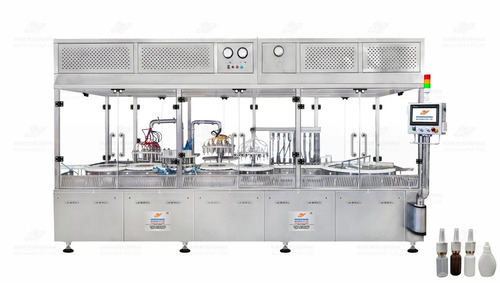 Automatic Nasal Spray Filling And Crimping Machine
