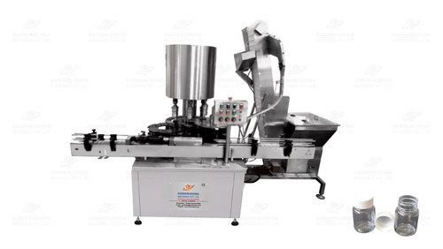 Automatic Rotary Screw Cap Sealing Machine