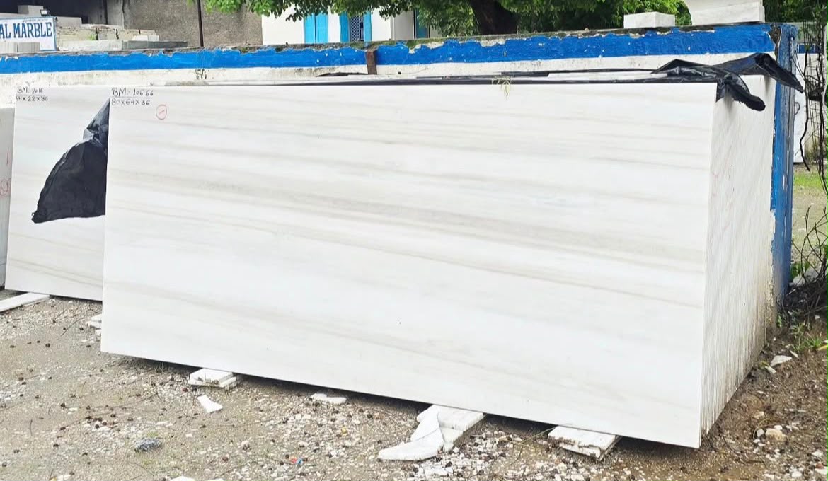 Nizarna White Marble - Size: 4X4