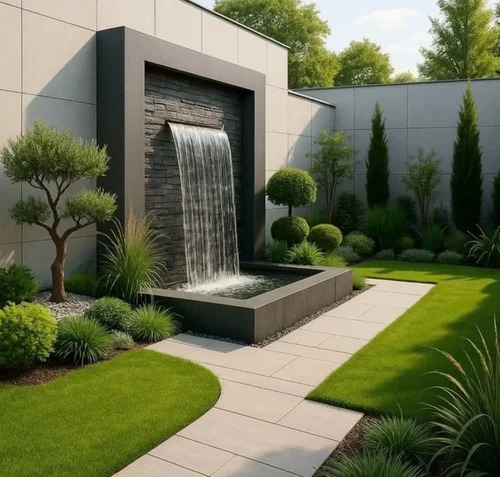 Outdoor Decorative Waterfall