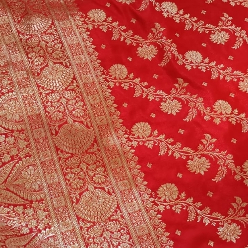 Red katan silk sarees