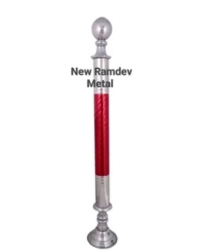 Round Ss Railing Pillar