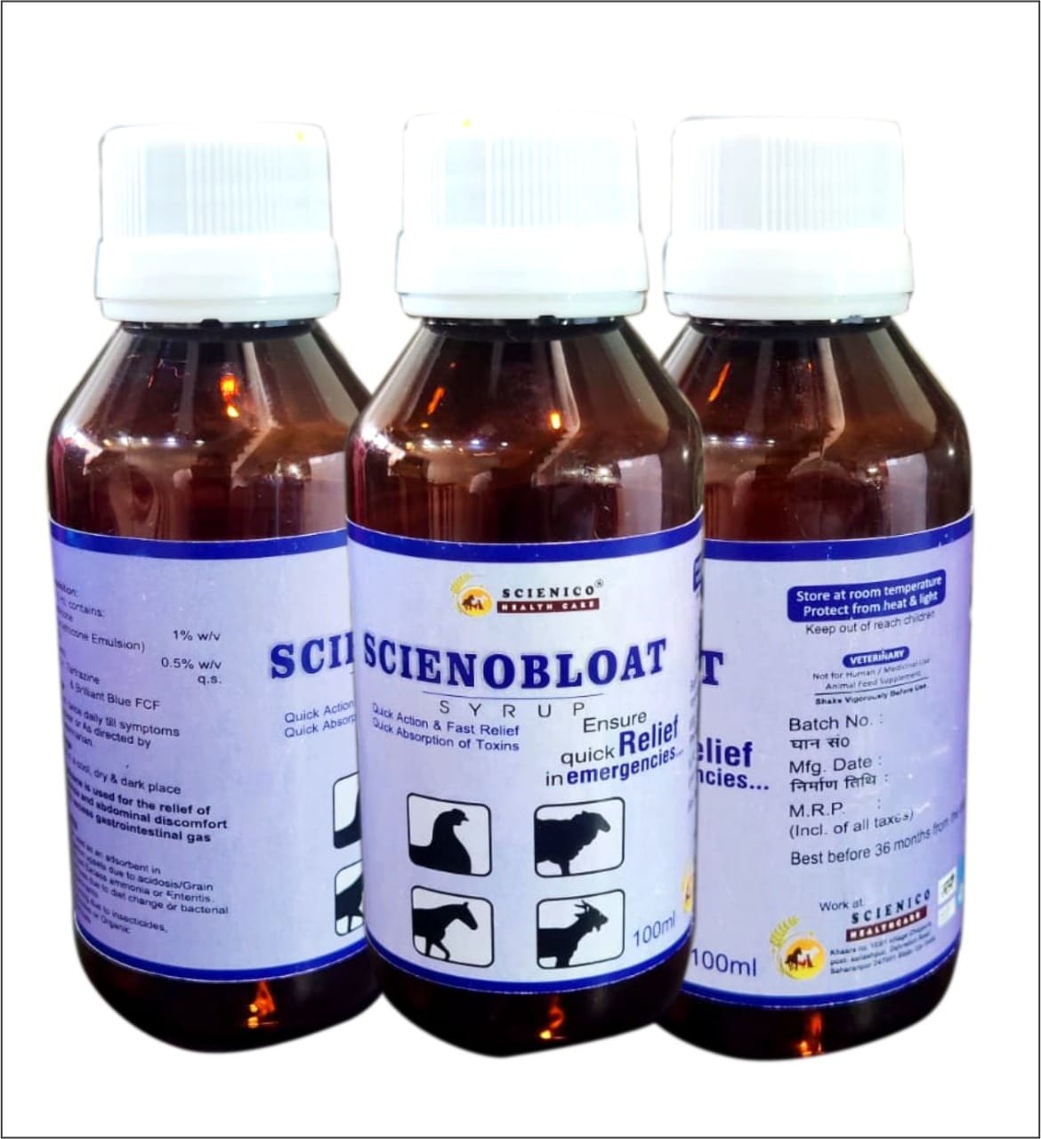 Scienobloat Syrup Anti-bloating And Digestive Support
